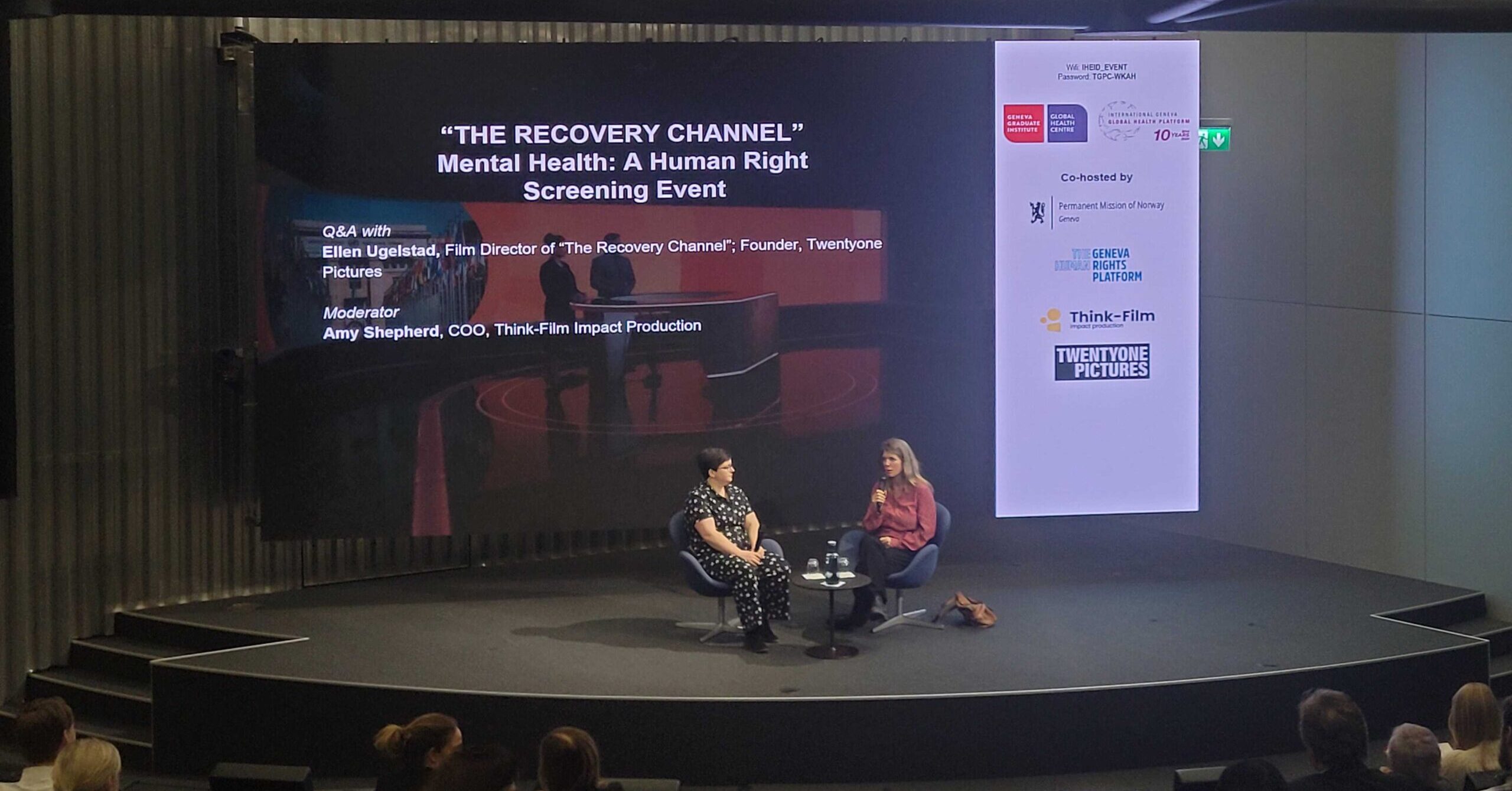 Recovery Channel 'The Recovery Channel' avant-premiere impact screening advances a human ...